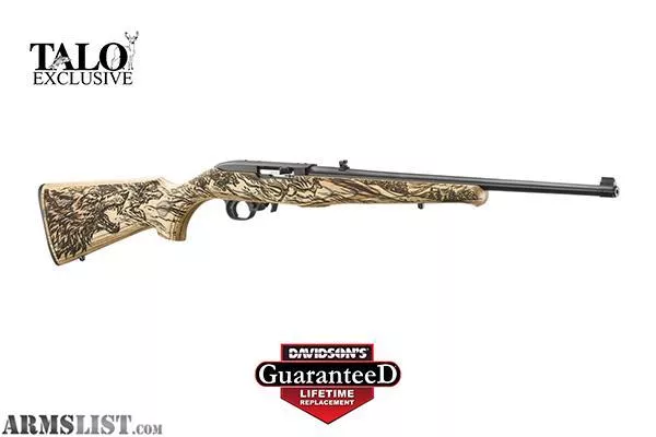Ruger 10/22 Carbine Wolf Engraved .22LR from Freedom's Militia Gun Shop, LLC. near Yadkinville, Winston Salem, NC