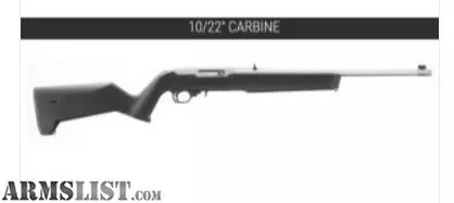 Ruger 10/22 Magpul MOE X Stainless 22LR Carbine With Threaded Barrel (31217) from Gilberts Gun Shop LLC near Frankfort, KY