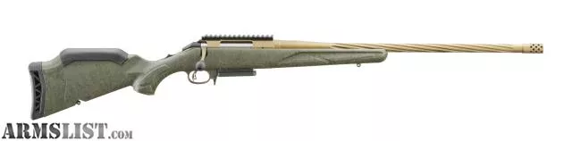 RUGER AMERICAN GEN 2 PREDATOR 308WIN 22" GREEN SPLATTER STOCK from KG Gun Works near Clearwater, Wichita, KS
