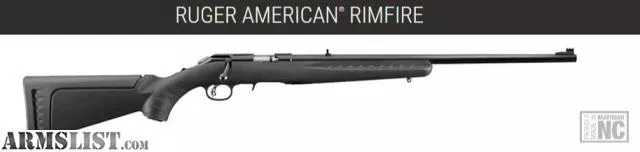 Ruger American Rimfire 22LR Bolt Action Rifle With 22" Barrel 08301 from Gilberts Gun Shop LLC near Frankfort, KY