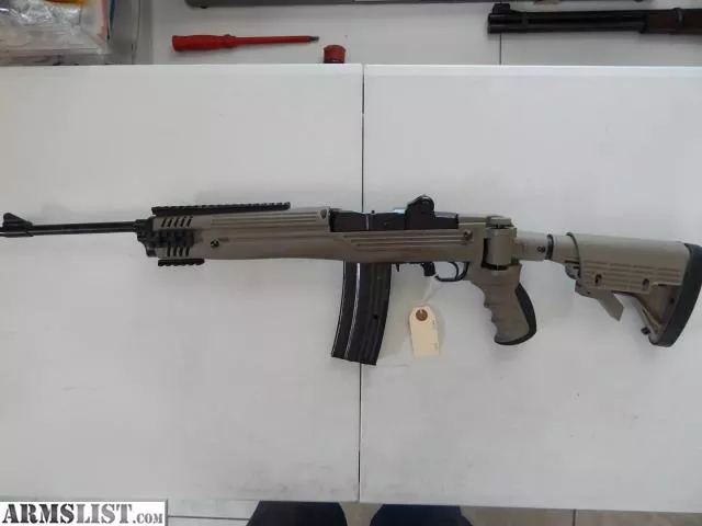 Ruger Mini 14 223 rm W/Custom Stock from MR ARMS near Las Cruces, NM