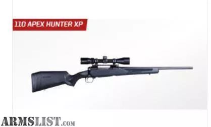 Savage 110 Apex Hunter XP 7MM PRC Rifle With Vortex Crossfire Scope 58013 from Gilberts Gun Shop LLC near Frankfort, KY