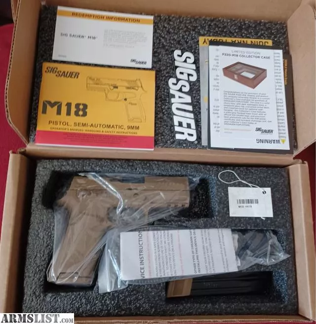 Sig Sauer M18 Commemorative from Robinson Tactical near Pahrump, NV, Pahrump, NV