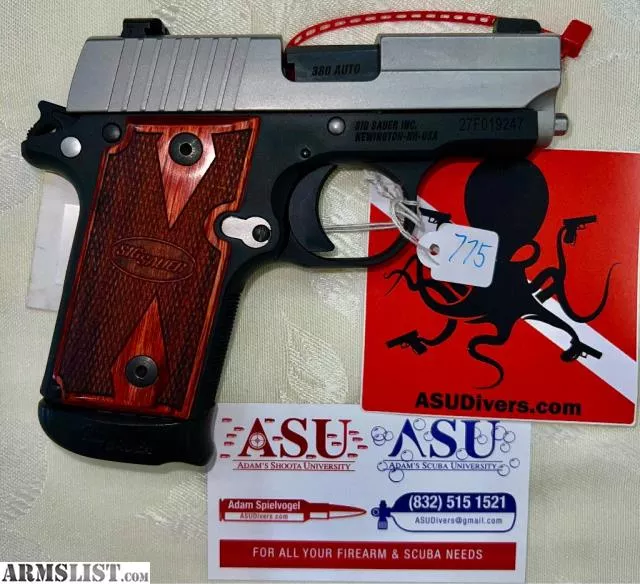 Sig Sauer P238 2tone 380acp - Conroe, TX from Adam’s Shoota University near Conroe, Houston, TX