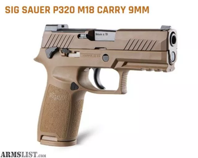 SIG SAUER P320 M18 CARRY 9MM from Robinson Tactical near Pahrump, NV, Pahrump, NV