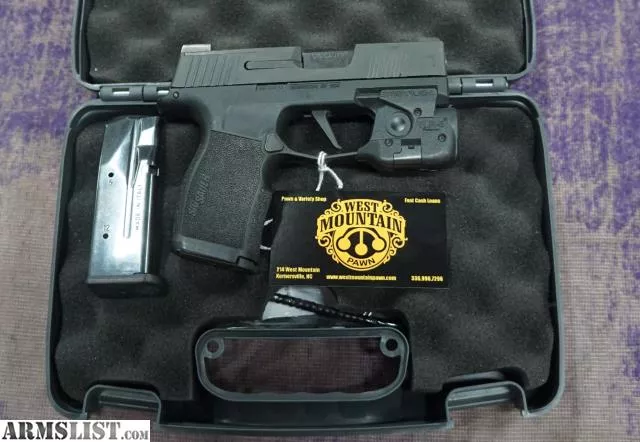 Sig Sauer P365X Semi-Automatic 9mm from West Mountain Pawn, LLC near West Mountain Pawn Kernersville, Winston Salem, NC