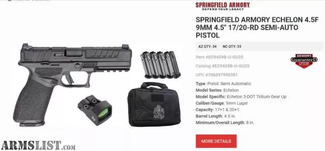 Springfield Armory Echelon 9MM BUNDLE from Robinson Tactical near Pahrump, NV, Pahrump, NV