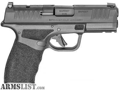 Springfield Armory Hellcat Pro OSP 9MM Night Sights 15 Rounds with Manual Safety Black from ProForce Law Enforcement near BREA, California, USA