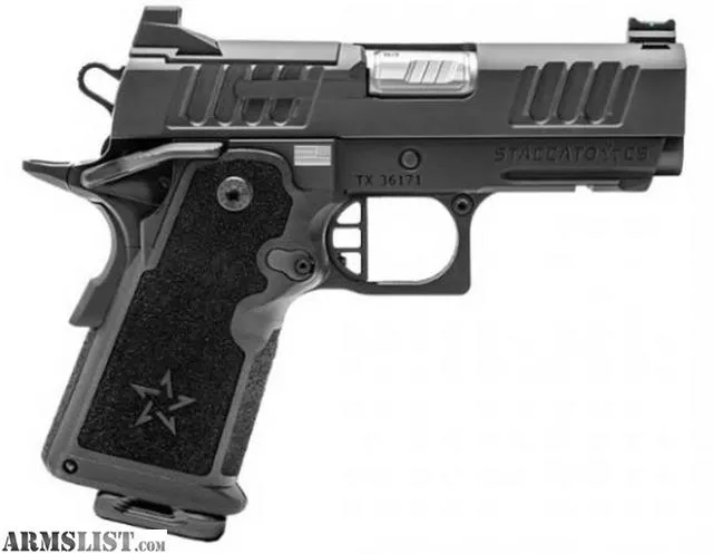 Staccato CS 9mm 3.5" Stainless Barrel Flat Trigger from Next Level Ranges near Louisville, KY