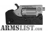 Standard Manufacturing Company, Switch-Gun, Single Action Folding Revolver, 22WMR, .88" Barrel, Steel, Silver, Black Polymer Grip, 5 Rounds from MICHIANA FIREARMS near PLYMOUTH, Indiana, USA