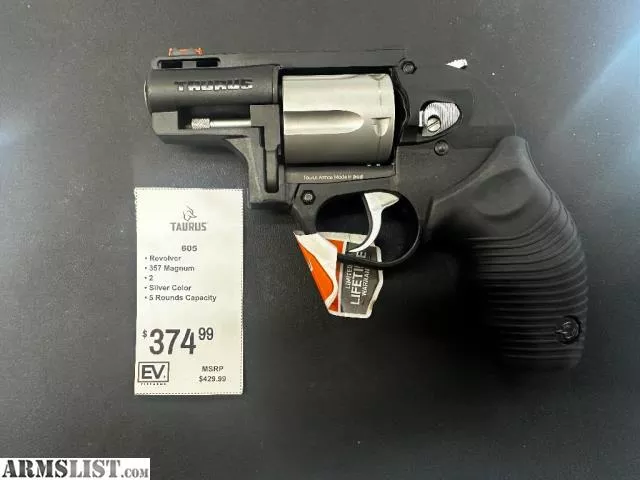 Taurus 605 from EV Firearms near Mesa, Phoenix, AZ