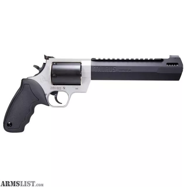Taurus Raging Hunter Black / Silver .500 SW 8.375" Barrel 5-Rounds from BuckSnort Outfitters, Inc near Jonesboro, AR