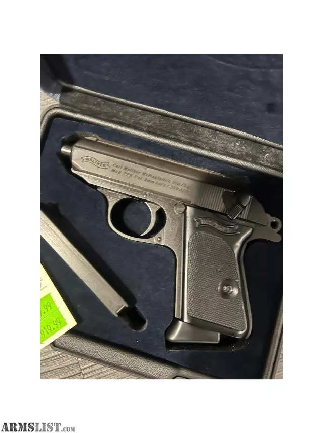 Walther PPK from Southern Variety Guns & Ammo Shooting Range near Biscoe, North Carolina, USA