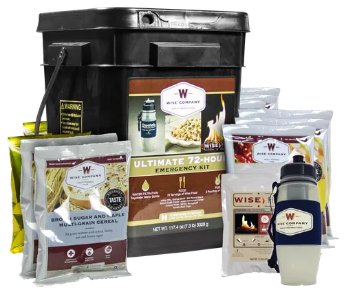 Wise Foods Emergency Supplies, Wise 05715 Ultimate 72hr Kit72 Ser