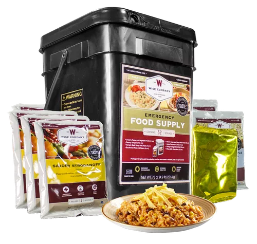 Wise Foods Emergency Supplies, Wise Rw01-152 Prepper Pack 52 Ser