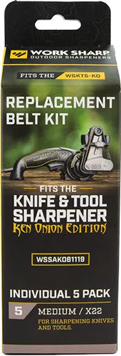 Work Sharp Ken Onion Edition - Medium Grit Belt Kit 5 Belts