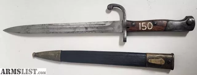 WWI German Butcher Blade Bayonet W/Scabbard WKC Solingen from Coast To Coast Pawn near Clearwater, Tampa/St. Pete, FL