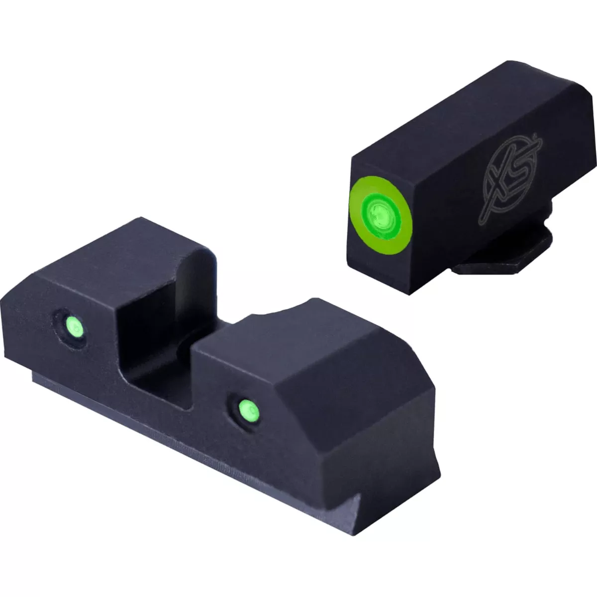 XS Sights R3D Night Sights fits Glock, Black – GLR014P6G