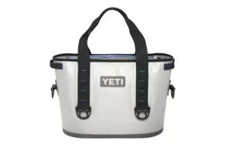 YETI Hopper 20 Cooler - Fog Gray / Tahoe Blue - YHOP20G