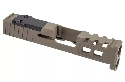 Zaffiri Precision ZPS.2 Custom Slide Fits Springfield Hellcat Flat Dark Earth 17-4 Stainless Steel ZPS.2.HC.FDE
