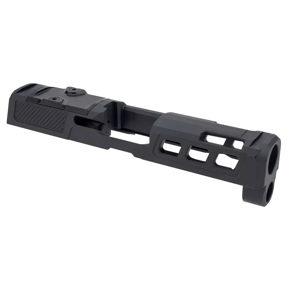Zaffiri Precision ZPS.2 Stripped Ported Slide for SIG Sauer P320C RMR Cut Black