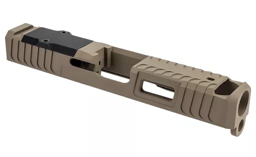 Zaffiri Precision ZPS.IBS Custom Slide Fits Glock 43/43x Flat Dark Earth 17-4 Stainless Steel ZPS.B.43.FDE
