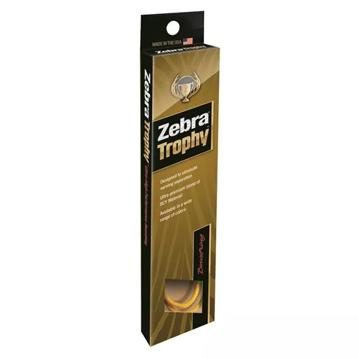 Zebra Hybrid String Tan/Black 56 in. ZS56-----TAN/BLKOT