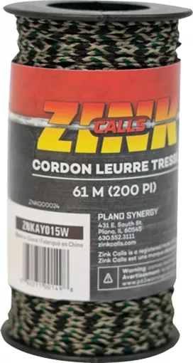 ZINK DECOY BRAIDED CORD 200FT ZNK-ZNKAY015W